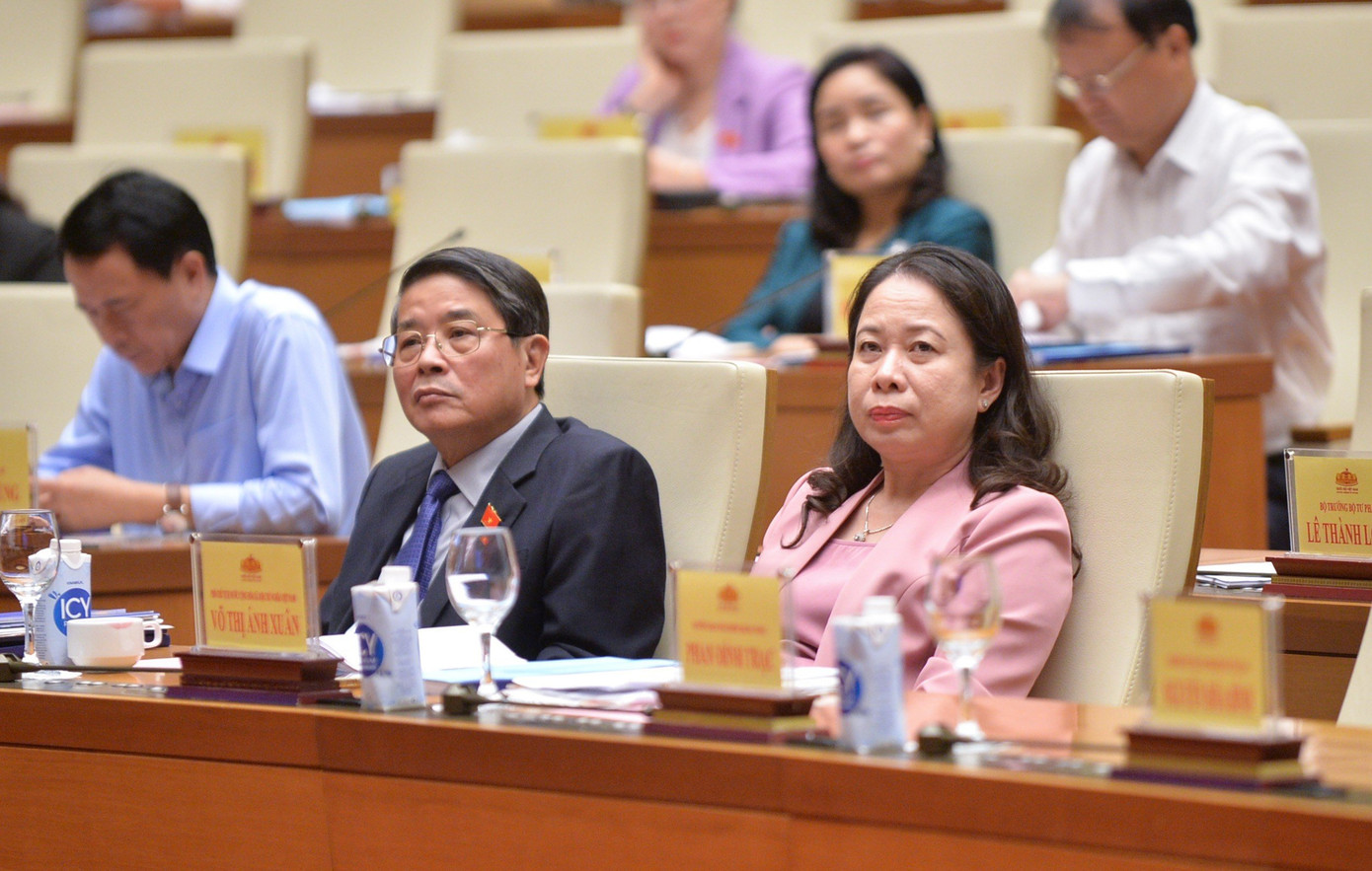 Các đại biểu tham dự hội nghị. (Ảnh Quốc hội) Các đại biểu tham dự hội nghị. (Ảnh Quốc hội)