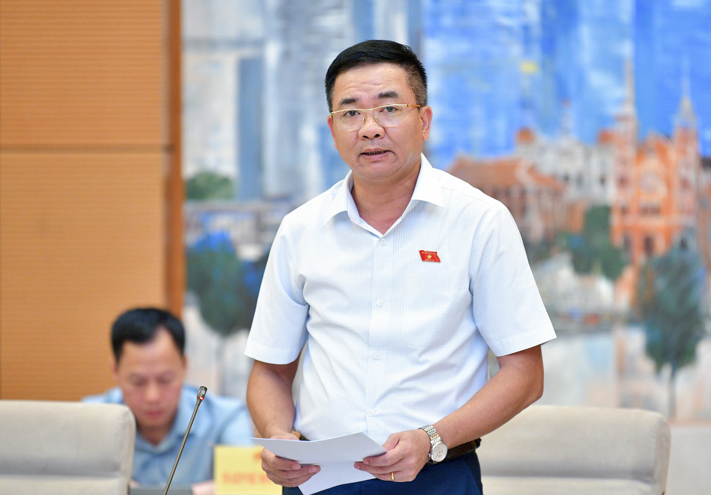 Phó Chủ nhiệm Ủy ban Quốc phòng và An ninh của Quốc hội Nguyễn Minh Đức. Ảnh QH Phó Chủ nhiệm Ủy ban Quốc phòng và An ninh của Quốc hội Nguyễn Minh Đức. Ảnh QH