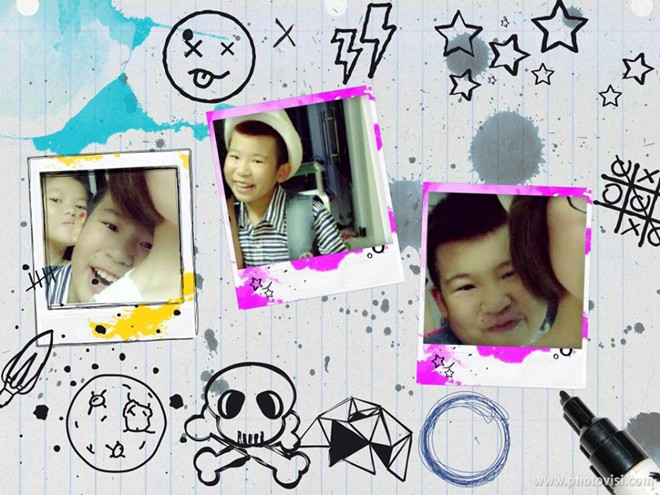 Duy Bi rất chịu khó chụp hình và chăm cập nhất trang cá nhân những khi không quá bận rộn với chuyện học tập. Tuy bố mẹ cho cậu nhóc sử dụng điện thoại, chơi mạng xã hội... nhưng họ vẫn nhắc nhở con trai chú tâm vào việc học trước khi 