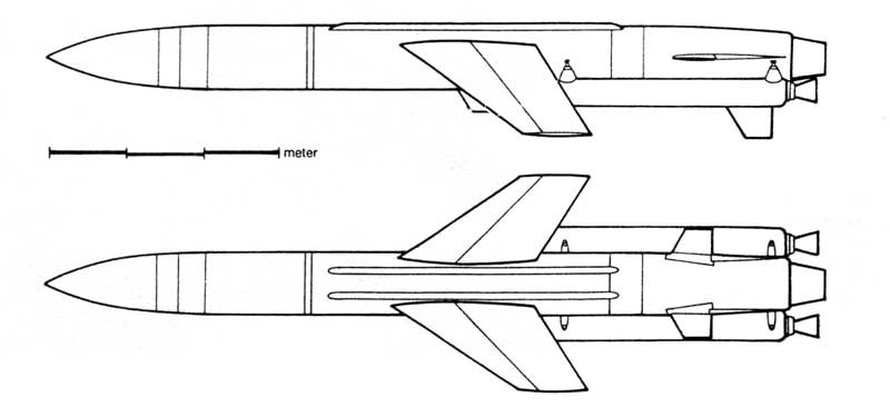 Tên lửa chống tầu Redut. Tên lửa chống tầu Redut
