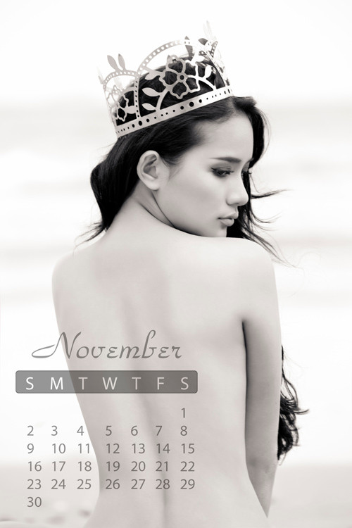 Phan Như Thảo mặc bikini gợi cảm trong bộ ảnh lịch ảnh 12