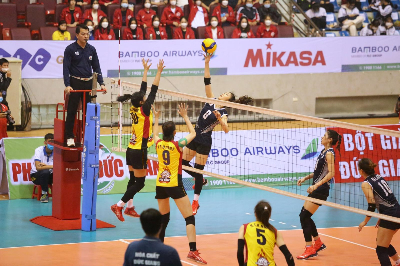 Giải Bóng chuyền Vô địch Quốc gia 2021 đã tạo cơ hội để các vận động viên thể hiện tài năng.