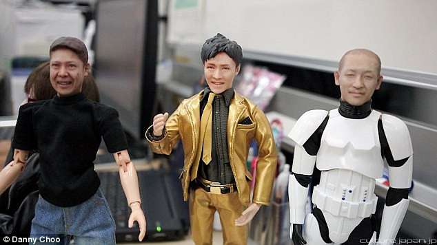 Những búp bê được sản xuất bằng công nghệ in 3D 