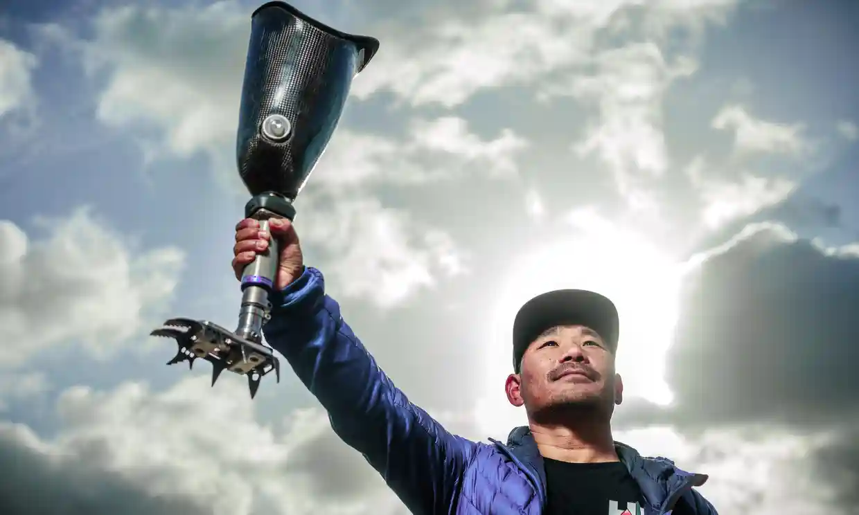 Ngoài việc thúc đẩy cơ thể chính mình, ông Budha Magar muốn thay đổi nhận thức về khuyết tật