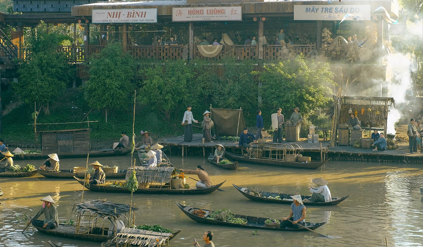 Đất rừng phương Nam bấm máy cuối năm 2022. Bối cảnh ghi hình trải dài nhiều tỉnh thành miền Tây