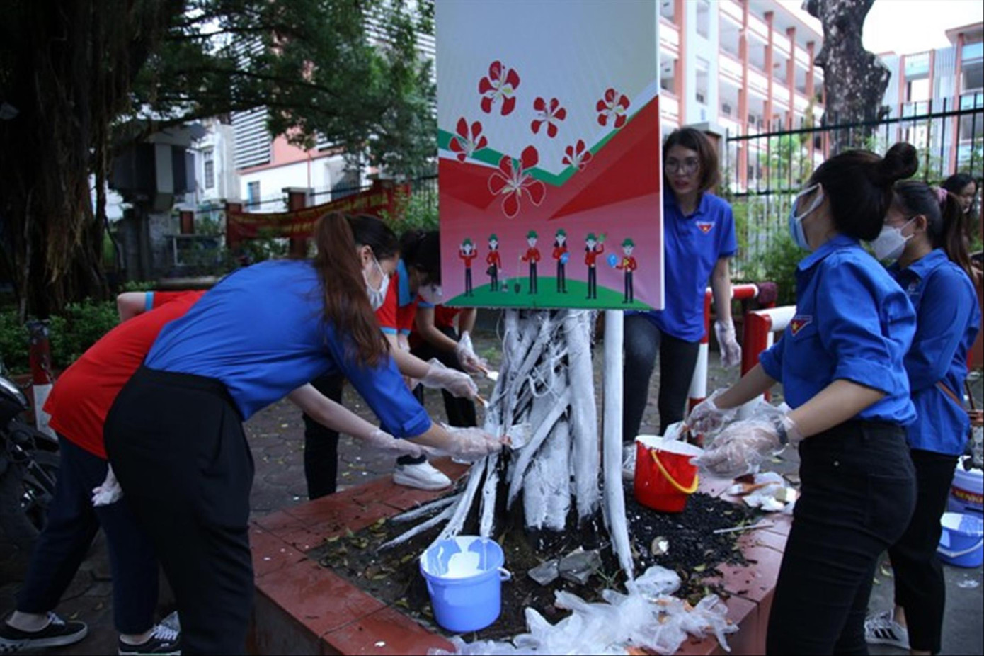 Chiến dịch TNTN Hè 2023 lan tỏa rộng khắp, tạo cảm hứng cho bạn trẻ cả nước. Ảnh: Lâm Đăng Hải