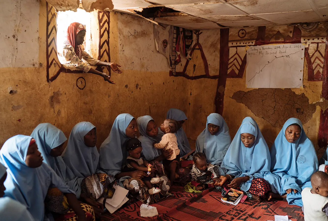 Trung tâm Giáo dục Nữ sinh, Zaria, Nigeria. Ảnh: Go Nakamura/New York Times/Redux/eyevine Trung tâm Giáo dục Nữ sinh, Zaria, Nigeria. Ảnh: Go Nakamura/New York Times/Redux/eyevine