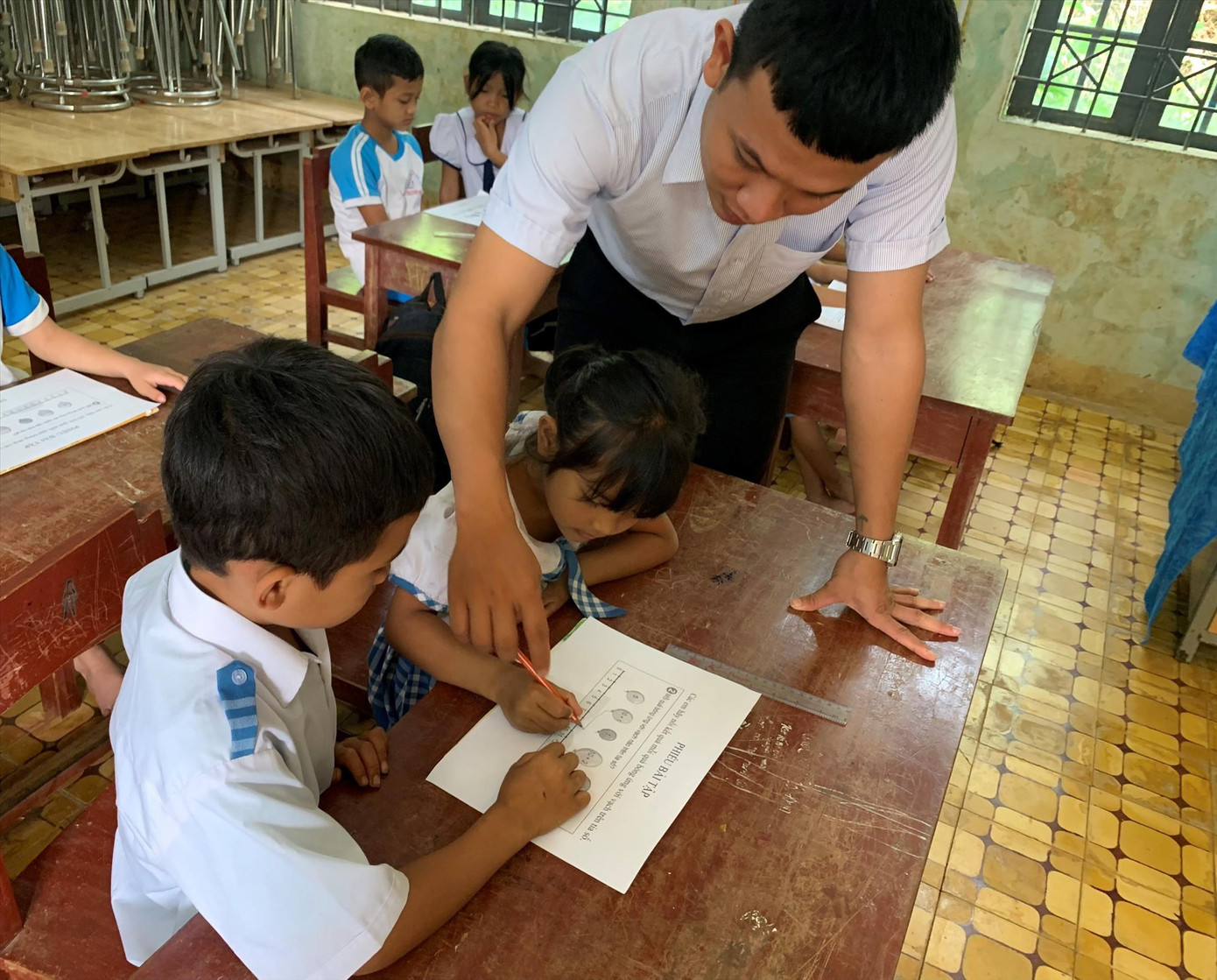 Thầy giáo Trần Lê Minh Chiến