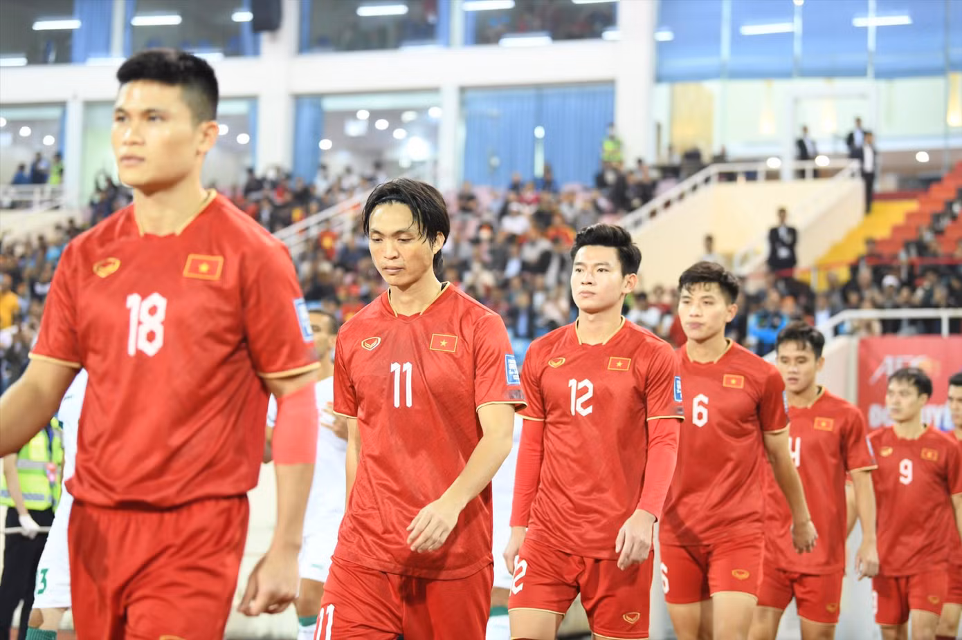 Tuấn Hải (số 18), Tuấn Anh (11) và Phan Tuấn Tài (12) là những ứng viên cho giải thưởng Quả bóng Vàng 2023. Ảnh: Như Ý Tuấn Hải (số 18), Tuấn Anh (11) và Phan Tuấn Tài (12) là những ứng viên cho giải thưởng Quả bóng Vàng 2023. Ảnh: Như Ý