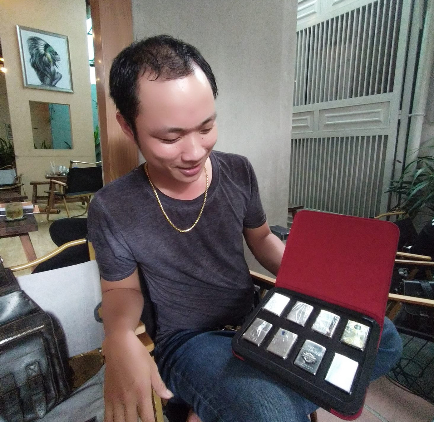 Một bộ sưu tập. Ảnh: T.N.A Một bộ sưu tập. Ảnh: T.N.A