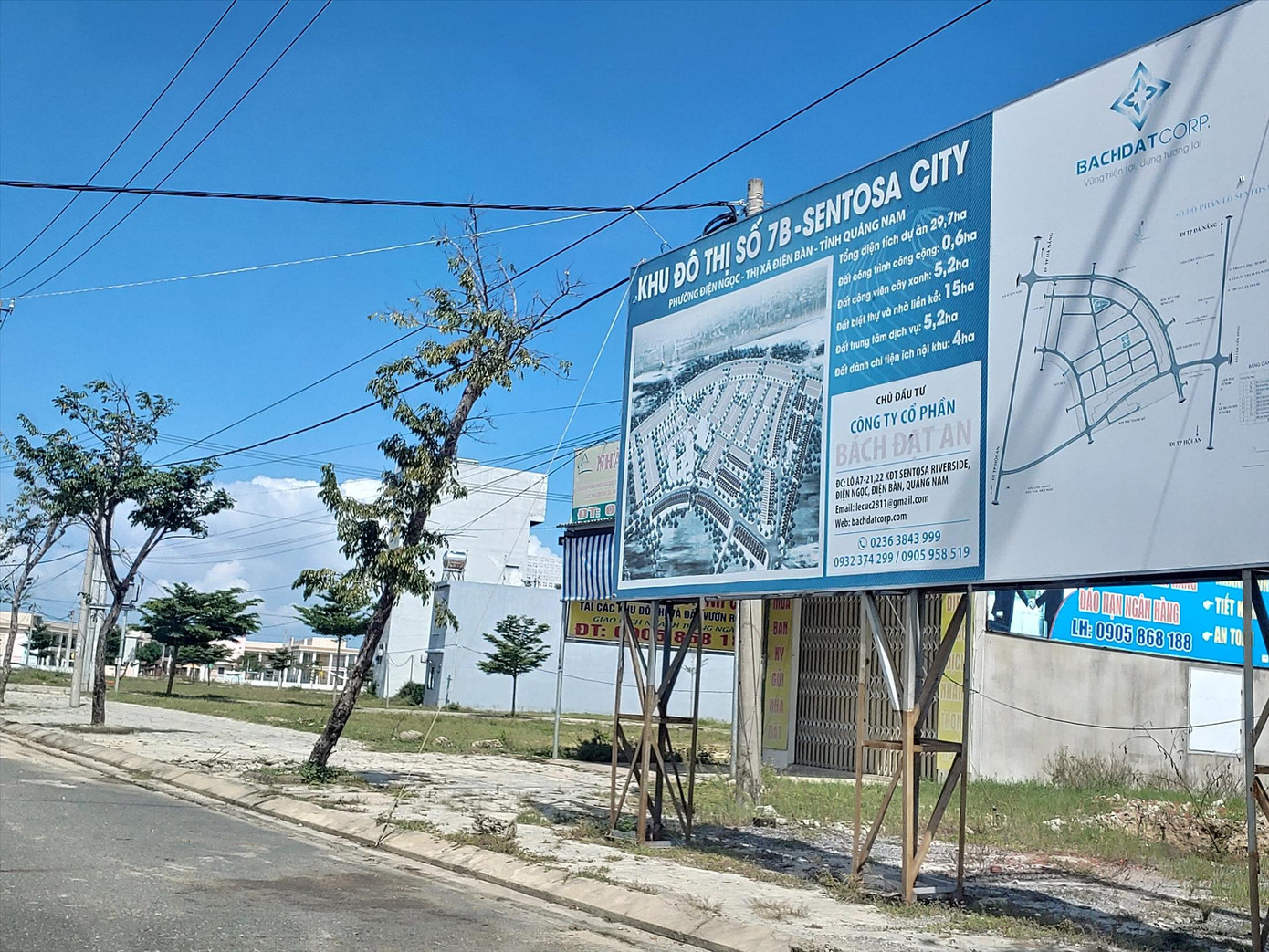 Một dự án của Công ty Bách Đạt An tại thị xã Điện Bàn, Quảng Nam