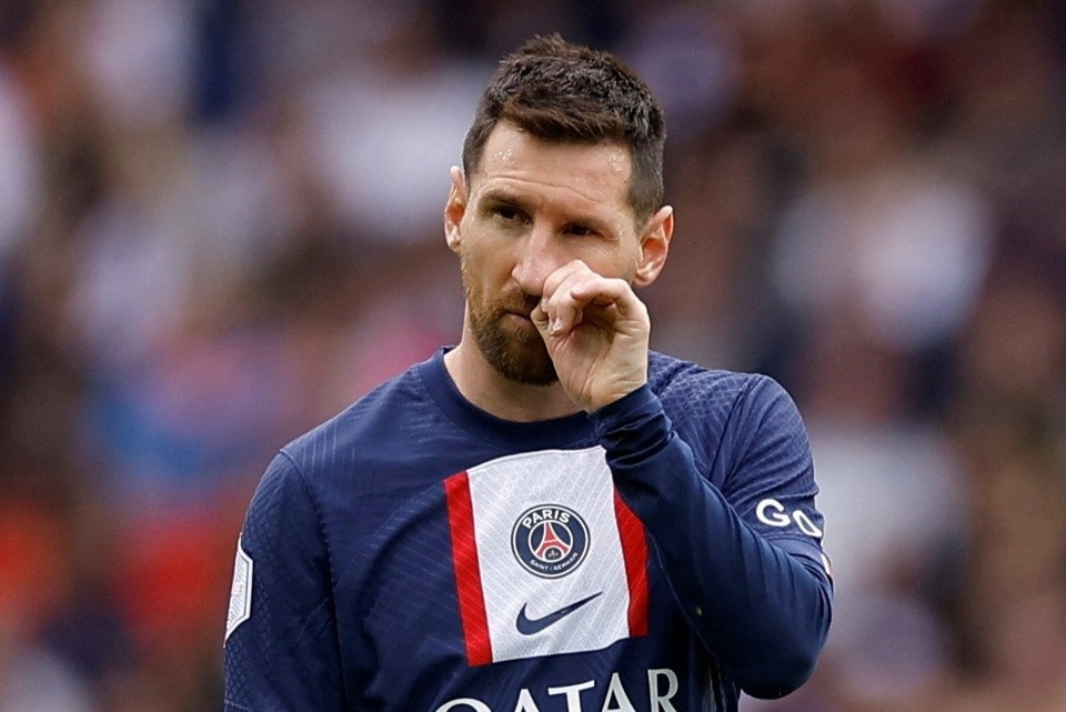 Messi có khoảng thời gian không hạnh phúc tại PSG