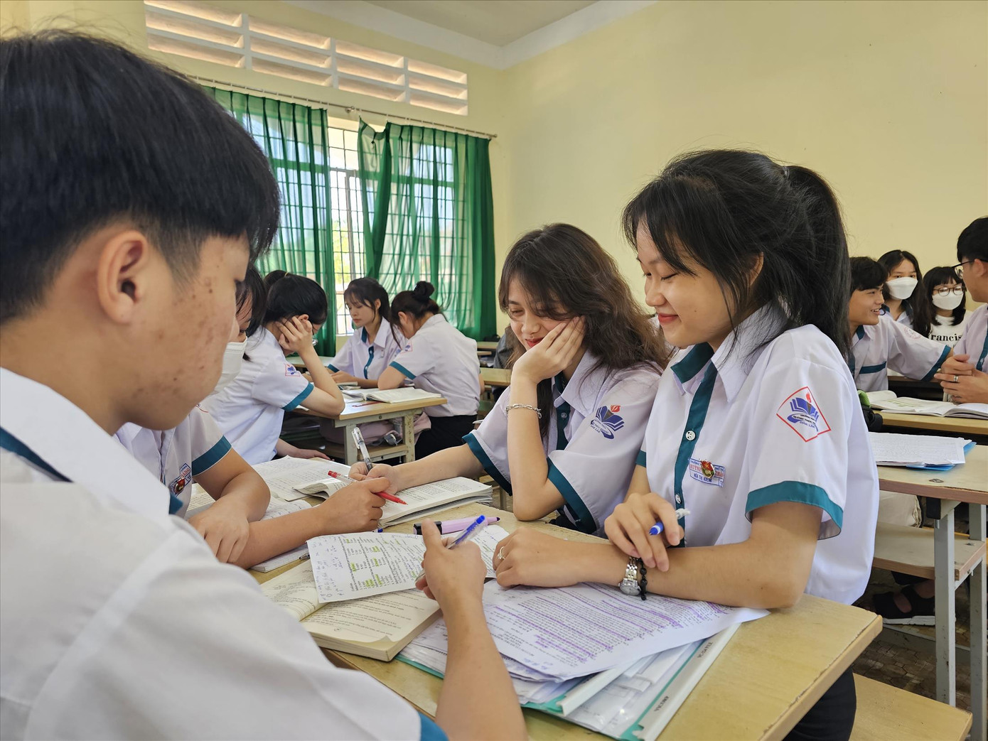 Những buổi sinh hoạt tập thể chống bạo lực học đường rất cần thiết. Ảnh: Huỳnh Thủy