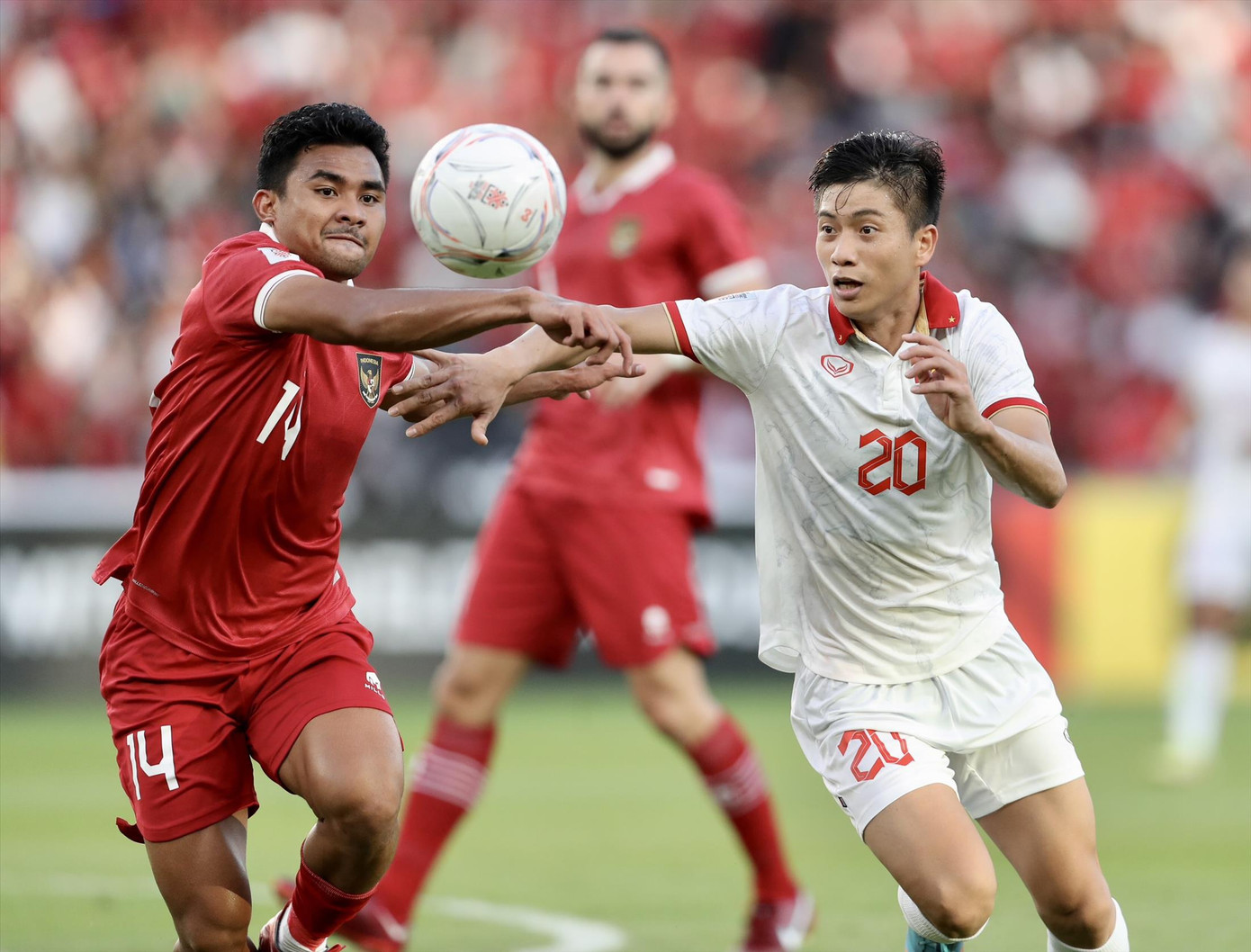 Sau những gì đã thể hiện trước Việt Nam, Indonesia cho thấy họ thực sự mạnh. Ảnh: Hữu Phạm Sau những gì đã thể hiện trước Việt Nam, Indonesia cho thấy họ thực sự mạnh. Ảnh: Hữu Phạm