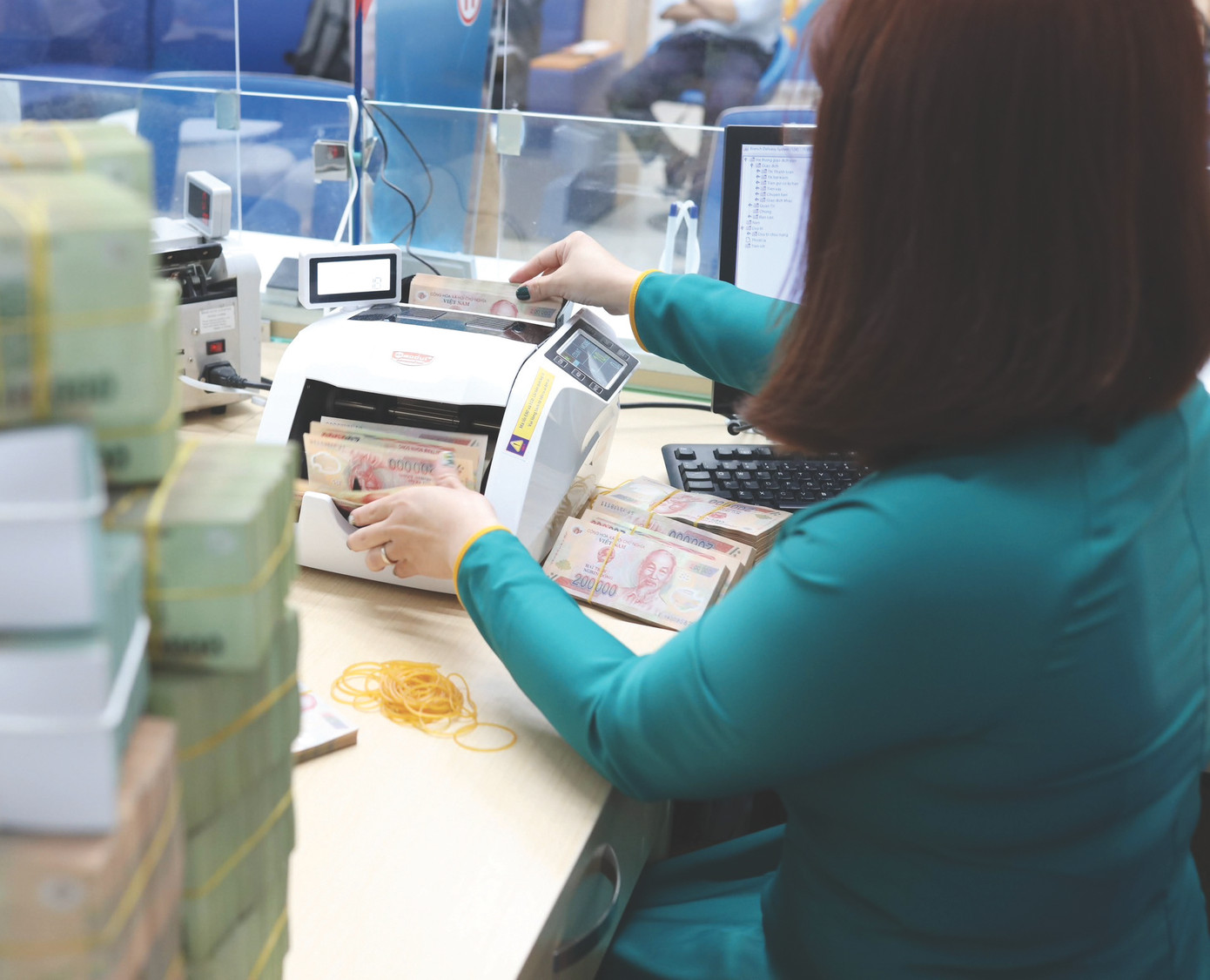 Ngân hàng đang trong giai đoạn đỏ mắt tìm doanh nghiệp tốt để cho vay vốn. Ảnh: Như Ý