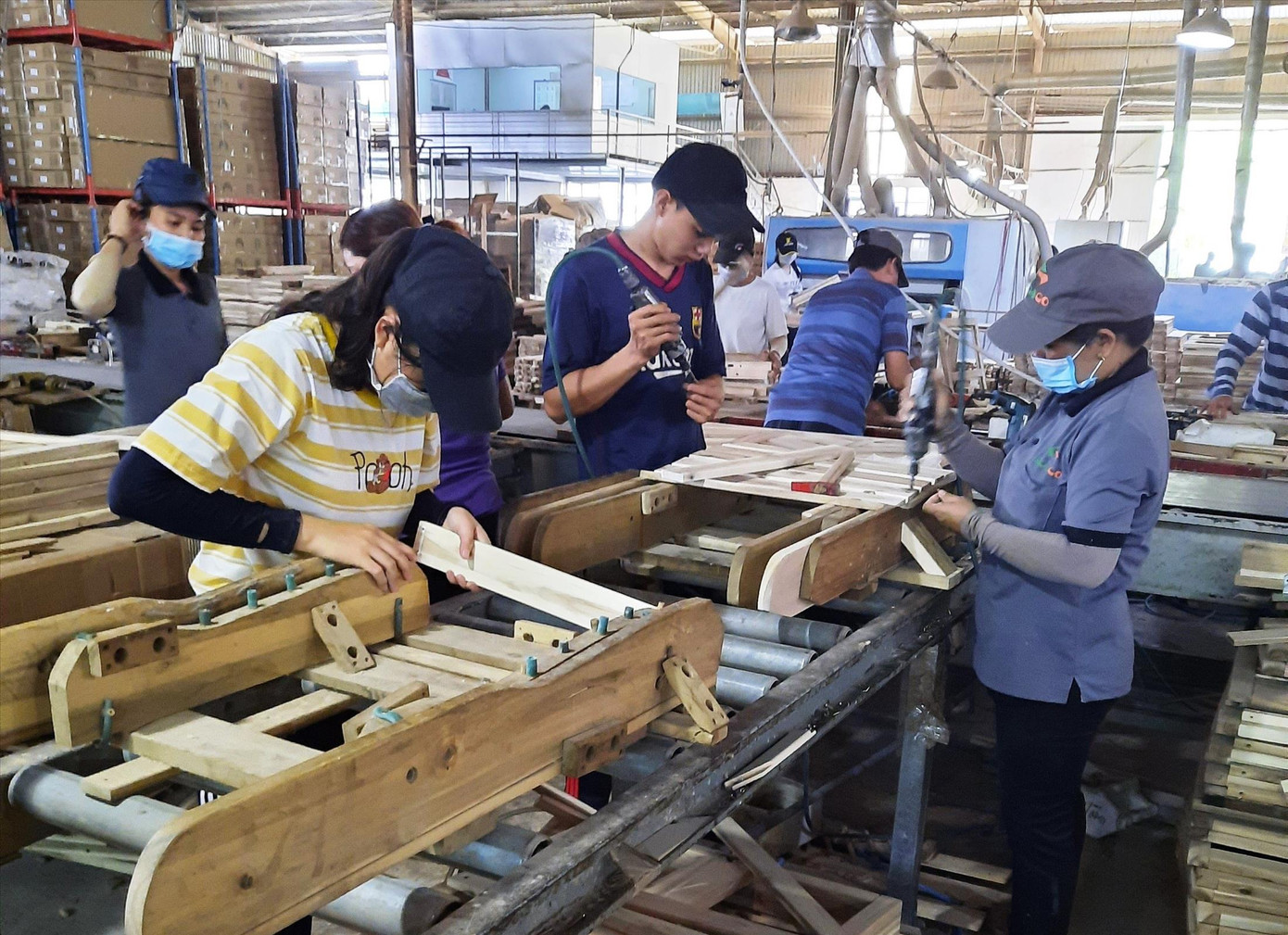 Công ty TNHH SX-TM-DV Leglor (TP Thủ Đức, TPHCM) đã 6 lần gửi kiến nghị vẫn chưa được hoàn thuế, nguy cơ phá sản luôn thường trực. Ảnh: U.P