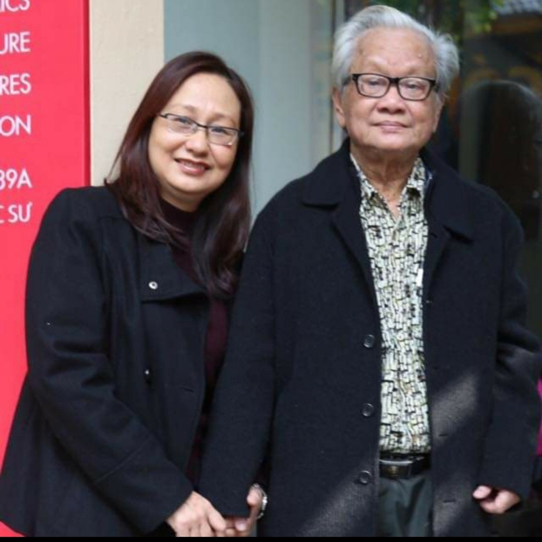 Vợ chồng nhạc sỹ Hồng Đăng