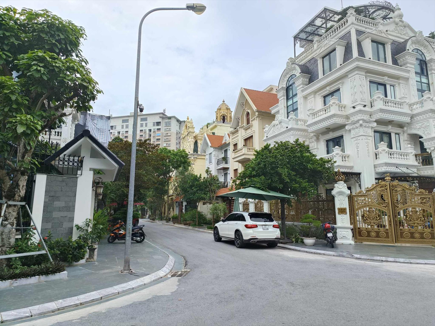 Đoạn đường nơi xảy ra vụ bắt cóc Đoạn đường nơi xảy ra vụ bắt cóc