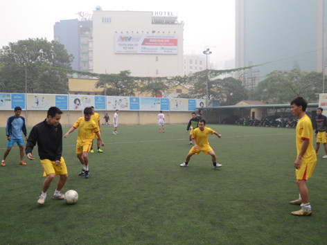 Khởi động trước trận đấu