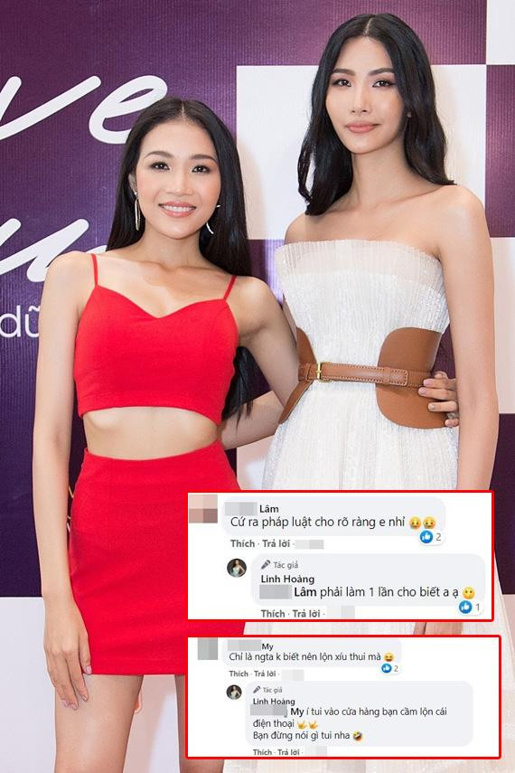 Em gái Hoàng Thùy bóng gió sẽ kiện ai đó.