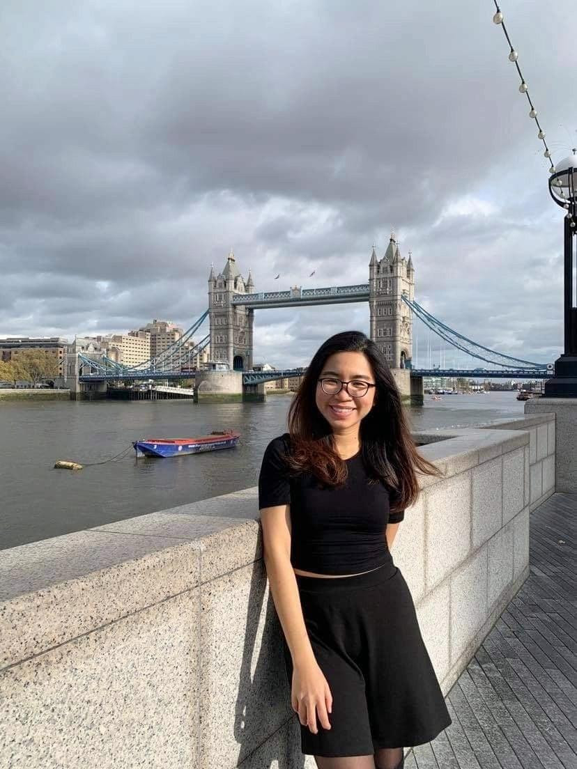 Phương Khanh quyết định ở lại khi Anh bùng dịch mạnh. (Ảnh: NVCC) Phương Khanh quyết định ở lại khi Anh bùng dịch mạnh. (Ảnh: NVCC)