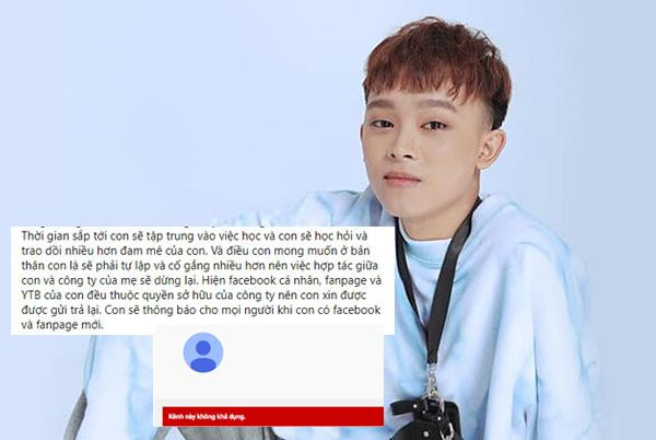 Các tài khoản mạng xã hội của Hồ Văn Cường đã trả lại công ty của cố ca sĩ Phi Nhung.