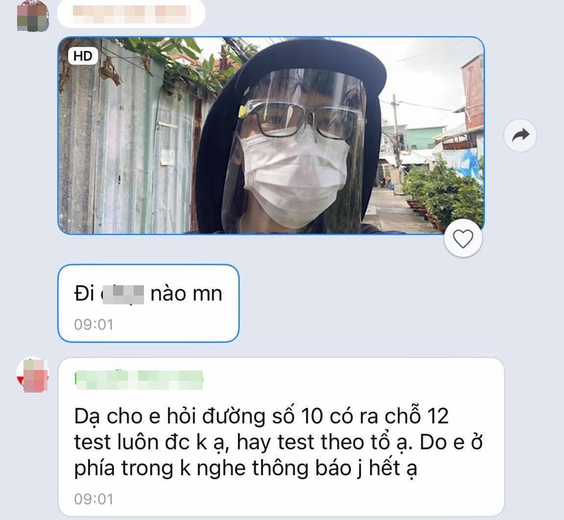 Mọi người trong các nhóm cư dân chia sẻ thông tin test nhanh, tiêm vắc-xin trên địa bàn. Mọi người trong các nhóm cư dân chia sẻ thông tin test nhanh, tiêm vắc-xin trên địa bàn.