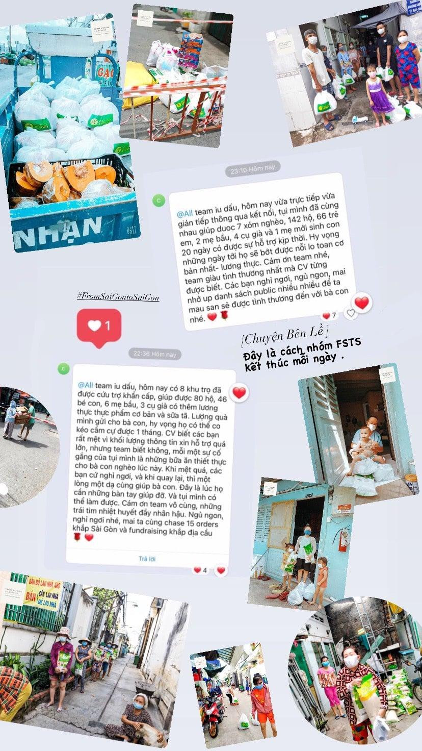 Tin nhắn tổng kết vào cuối ngày của chị trưởng nhóm thiện nguyện giúp xua tan mệt mỏi của mọi người trong team. Tin nhắn tổng kết vào cuối ngày của chị trưởng nhóm thiện nguyện giúp xua tan mệt mỏi của mọi người trong team.