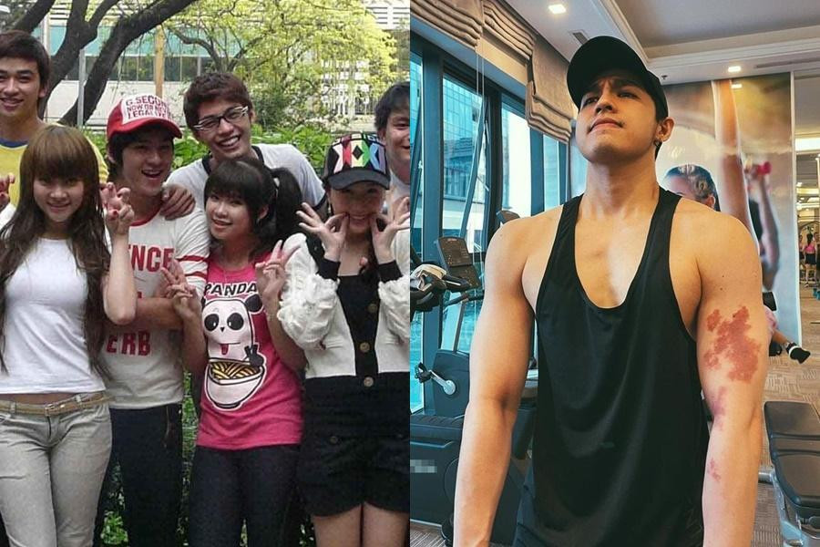 Noo Phước Thịnh ngày ấy đeo mắt kính thư sinh, thân hình gầy gò khác xa hiện tại. Noo Phước Thịnh ngày ấy đeo mắt kính thư sinh, thân hình gầy gò khác xa hiện tại.