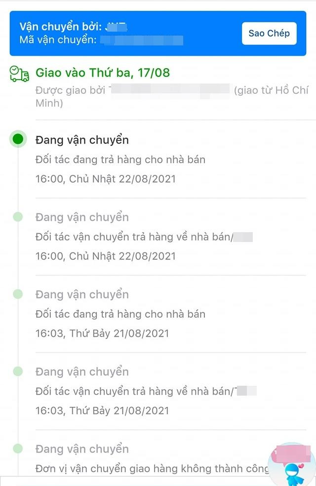 Netizen săn sale giữa lúc giãn cách, đơn hàng bị hủy sau gần 1 tháng "lưu lạc". Netizen săn sale giữa lúc giãn cách, đơn hàng bị hủy sau gần 1 tháng "lưu lạc".