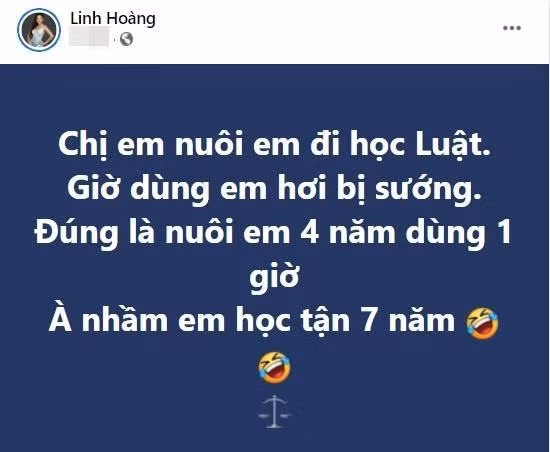 Chia sẻ của Hoàng Linh thu hút netizen quan tâm khi Hoàng Thùy được réo tên trong scandal mất túi hàng hiệu.
