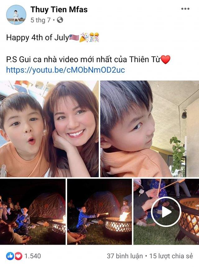 Thủy Tiên một mình dẫn con đi chơi dù Đan Trường đã về Mỹ. Thủy Tiên một mình dẫn con đi chơi dù Đan Trường đã về Mỹ.