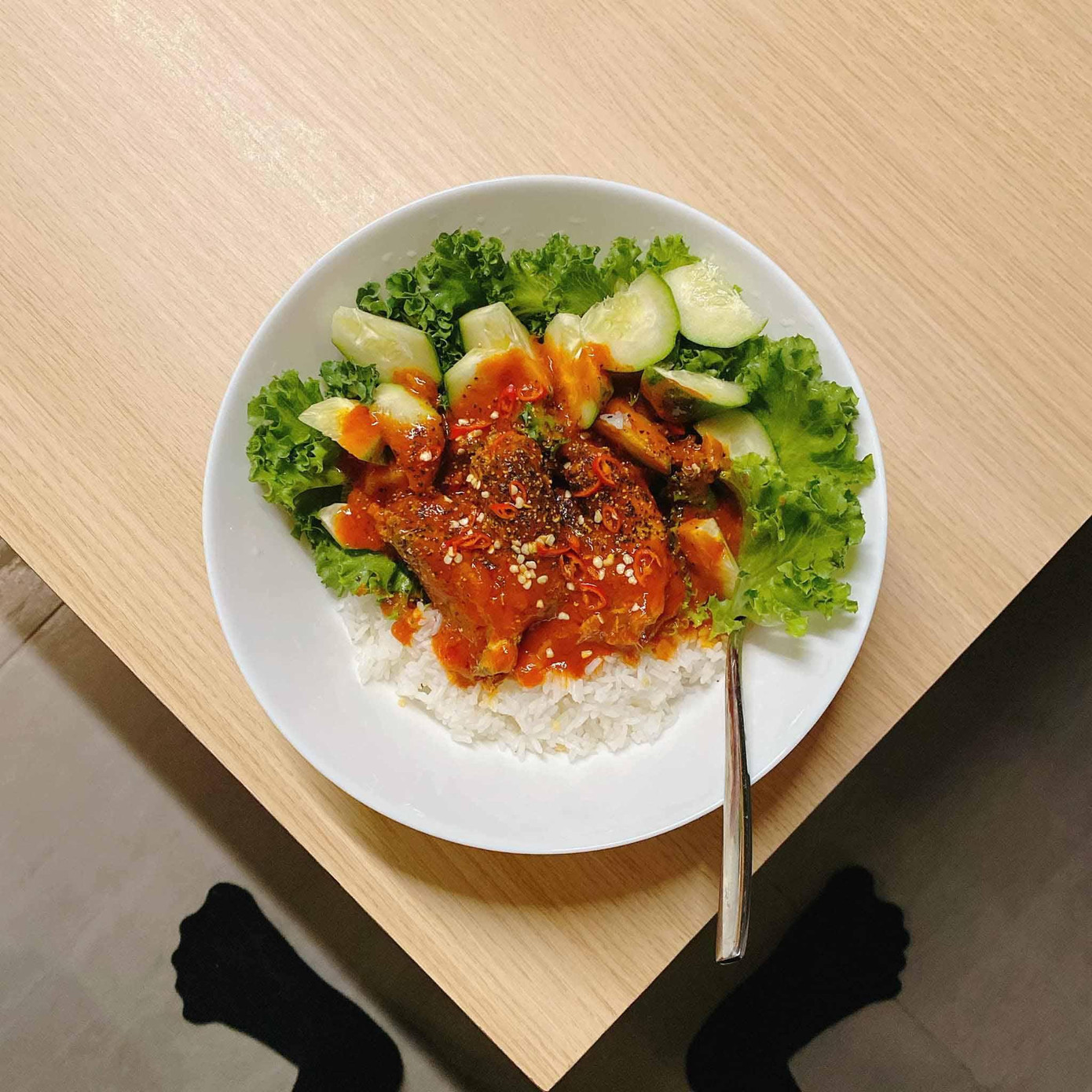 Nhìn xem, ảnh chụp đồ ăn của Quang Trung có gì đặc biệt?