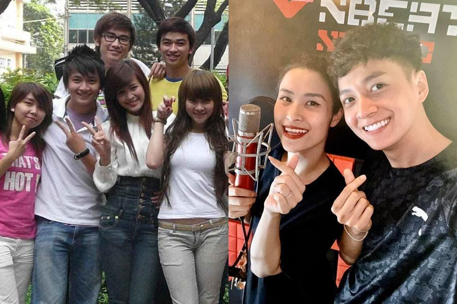 Đông Nhi - Ngô Kiến Huy ngày ấy và bây giờ. Đông Nhi - Ngô Kiến Huy ngày ấy và bây giờ.