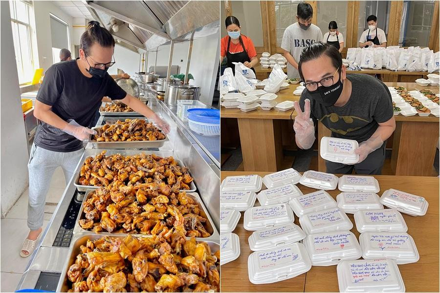 Hàng trăm suất cơm ngon lành được các giảng viên tự tay chuẩn bị mỗi ngày. Hàng trăm suất cơm ngon lành được các giảng viên tự tay chuẩn bị mỗi ngày.