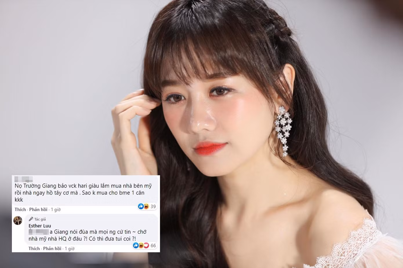 Hari Won đính chính thông tin có nhà bên Mỹ. Hari Won đính chính thông tin có nhà bên Mỹ.