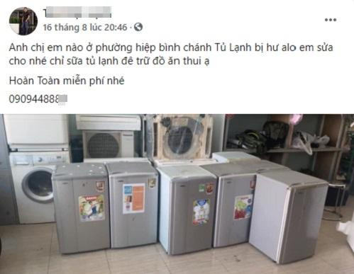 Thợ sửa máy lạnh nhận giúp miễn phí cho những ai sinh sống cùng khu vực. Thợ sửa máy lạnh nhận giúp miễn phí cho những ai sinh sống cùng khu vực.