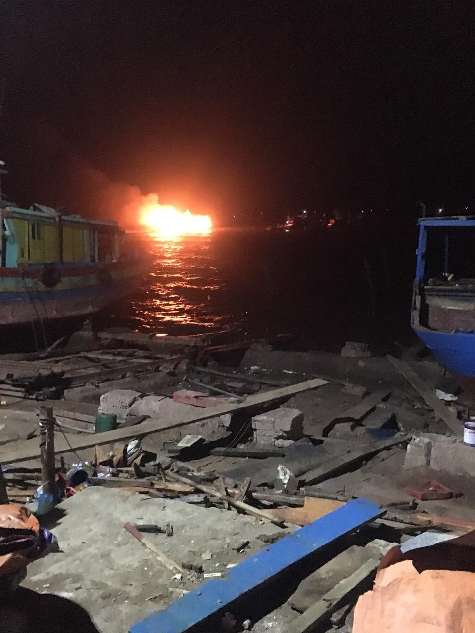 Hiện trường vụ cháy