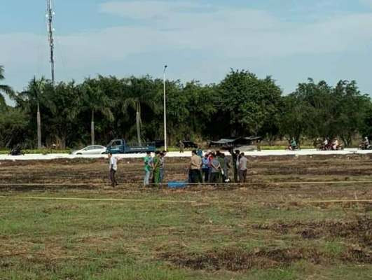 Phát hiện bộ xương người tại điểm bắn pháo hoa ở Bình Dương ảnh 1