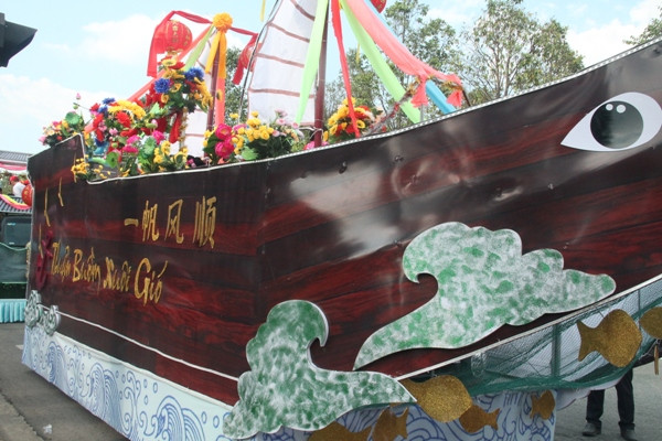 Hình ảnh ấn tượng tại Lễ hội cung nghinh Thánh giá Thiên Hậu Thánh Mẫu ảnh 1