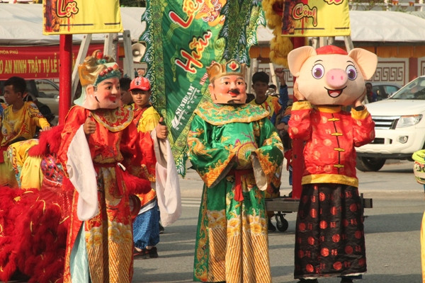 Hình ảnh ấn tượng tại Lễ hội cung nghinh Thánh giá Thiên Hậu Thánh Mẫu ảnh 9