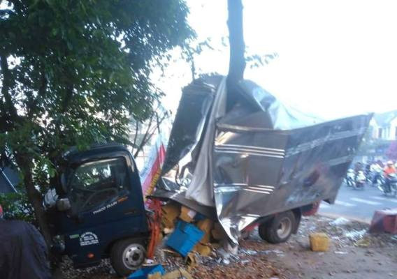 Tin mới vụ xe khách và xe tải đâm nhau kinh hoàng ở Bình Dương ảnh 1