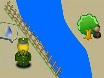 Hình ảnh đồ họa hóm hỉnh trong video