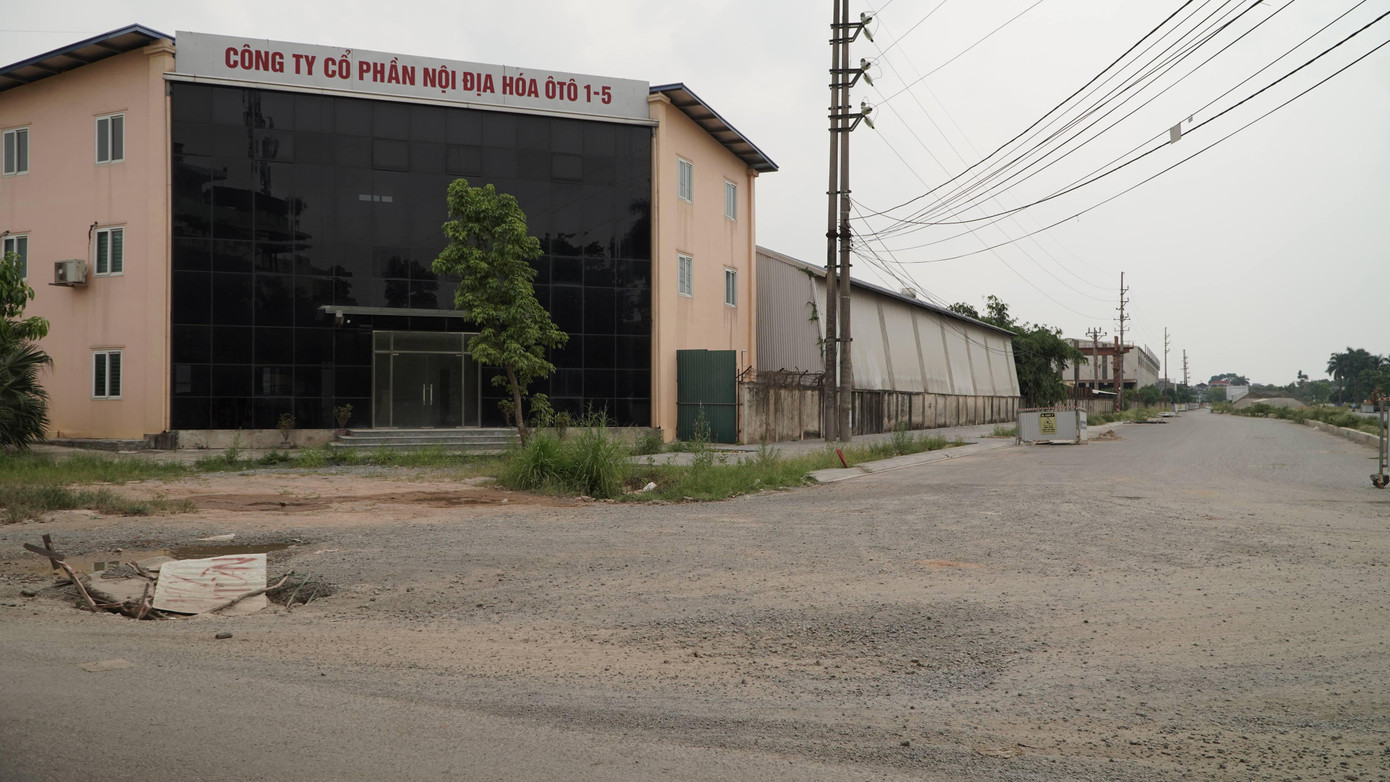 Cảnh đìu hiu, không hoạt động sản xuất tại Cty CP Ô Tô 1-5 Cảnh đìu hiu, không hoạt động sản xuất tại Cty CP Ô Tô 1-5