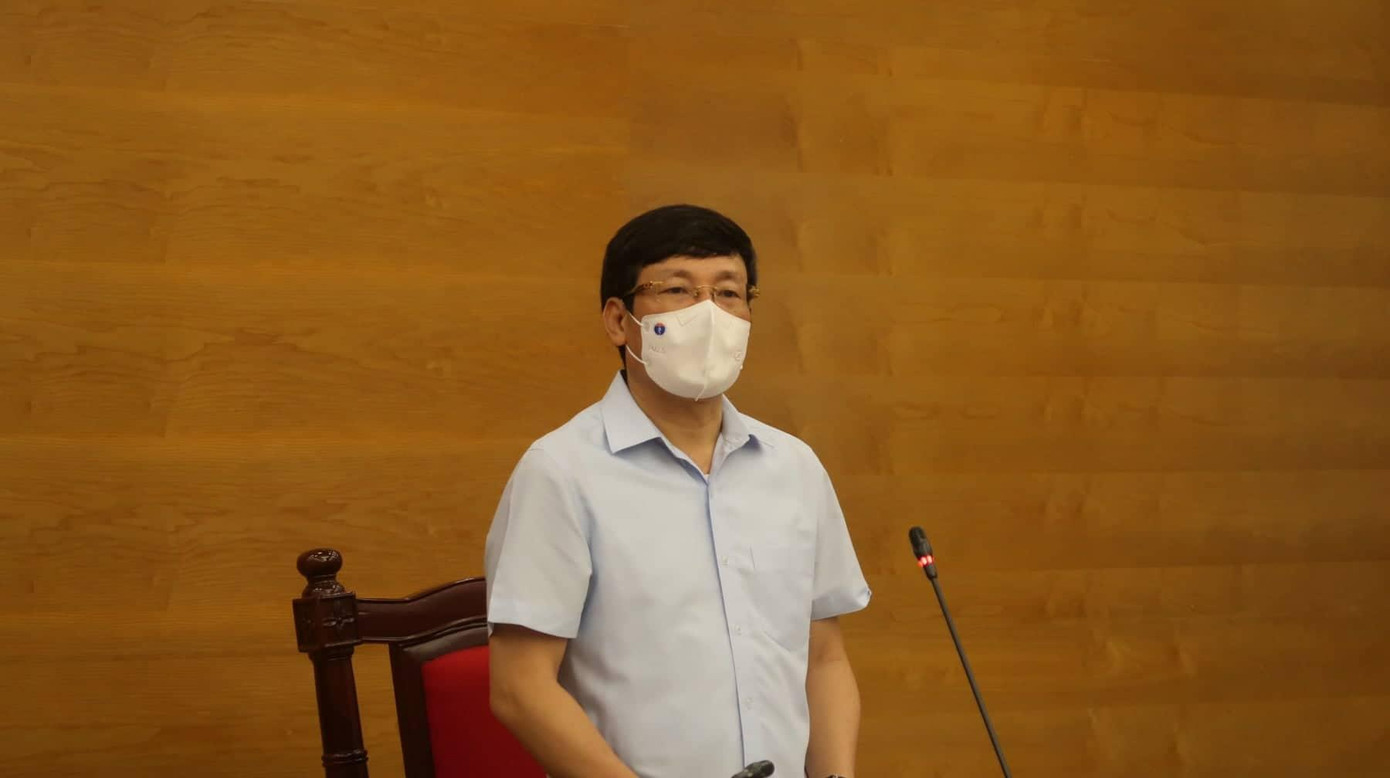 Ông Lê Duy Thành, Chủ tịch Vĩnh Phúc thông tin cho báo chí