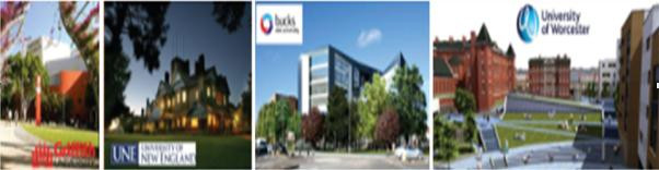 Các trường đại học đối tác của ĐHQT Bắc Hà