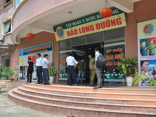 Đến 12h30’ cùng ngày, công tác khám xét hoàn tất