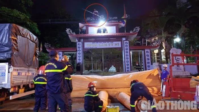 Hiện trường vụ việc.