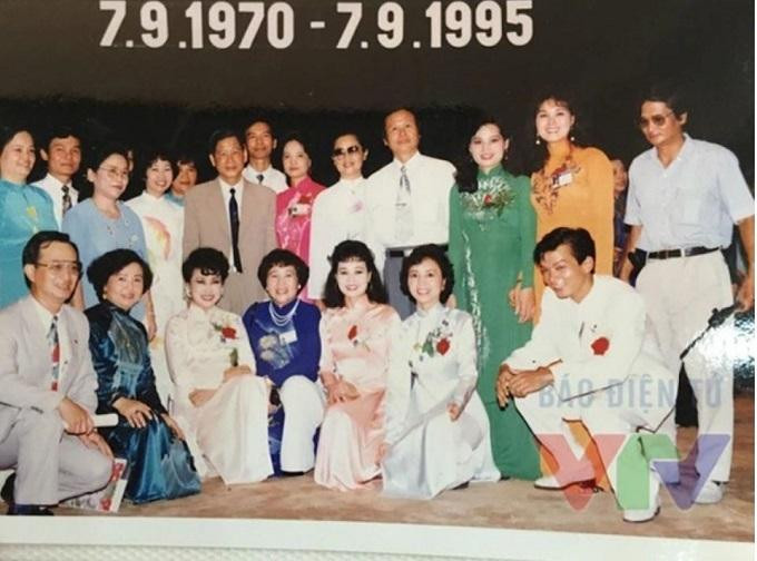 Các phát thanh viên trong dịp kỷ niệm ngày thành lập Đài Truyền hình Việt Nam 7/9.