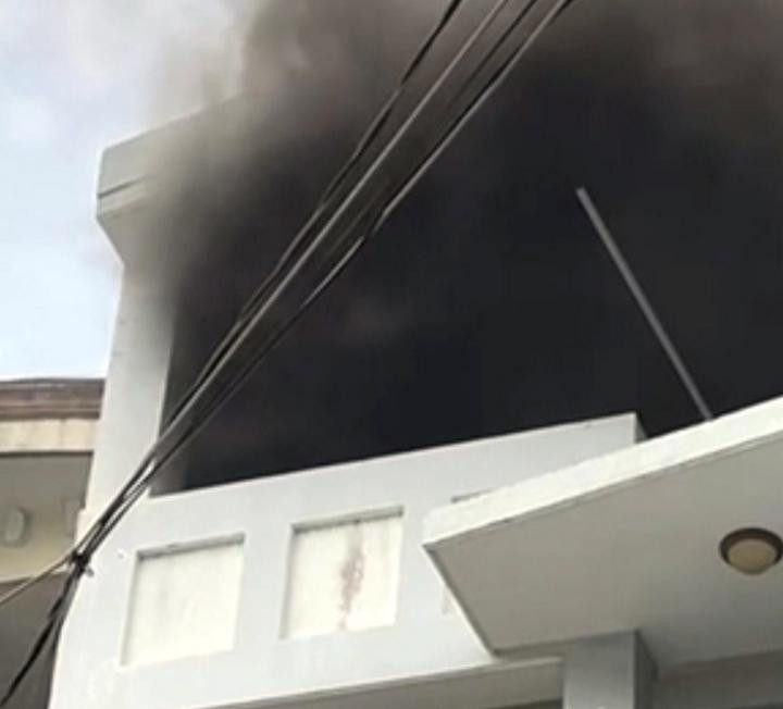 Hiện trường vụ cháy. Ảnh: PC07 Hiện trường vụ cháy. Ảnh: PC07